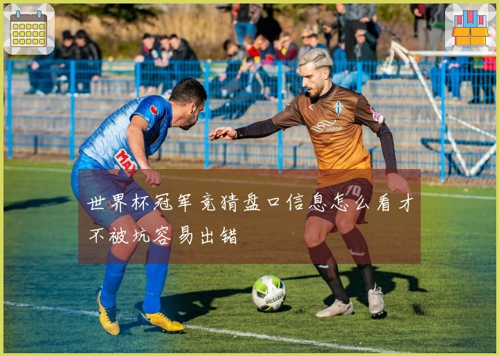 世界杯冠军竞猜盘口信息怎么看才不被坑容易出错